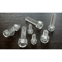 PC 플라스틱 렌치볼트 수지볼트 M3x6mm외 사이즈선택, PC 육각렌치볼트 M3x6