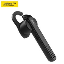 Jabra talk 45 스텔스 블루투스 핸즈프리 이어폰 무선 블루투스 비즈니스 헤드셋 hd 음성 스테레오 통화 음악 자동차, 검은색, Black