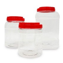 과실주 1.65L 3L 6L 택1 매실통 효소통 담금 플라스틱페트병 담금주병, 국산 완전투명담금주통1.65리터, 1개