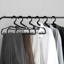 [홈앤하우스] 논슬립 이지 옷걸이 50P, 색상:화이트, 단품