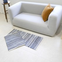 [바보사랑] 핸드메이드 워싱 수입 발매트 45X65cm
