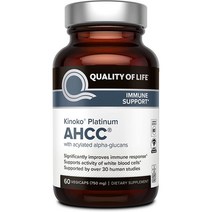 키노코 ahcc 플래티넘 프리미엄 AHCC 750mg 베지 비건