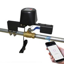 IOT 스마트홈 와이파이 무선 Tuya WiFi 워터 밸브 스마트 라이프 자동 제어 가스 원격 Vioce Alexa Echo Go, 02 WIFI US Plug