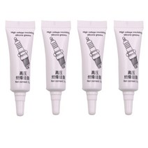 실리콘구리스 1/2/4Pcs 자동차 점화 플러그 절연 실리콘 코일 고전압 그리스 실리카 젤, 03 4Pcs
