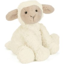 Jellycat Fuddlewuddle Lamb 젤리캣 퍼들우들 양 봉제인형 동물 Med, 중간 - 9