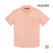 인디안 INDIAN 스트라이프 원포켓 코튼 반팔 셔츠_ MIKNSUM3191