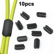 브레이크 호스 얼스 브레이크호스 자전거 브레이크 호스 10pcs mtb 도로 자전거 유압 기계 디스크 브레이크 시프트 케이블 가이드 호스 프레임 고정 장치 자이언트 bmx dh, 검은색