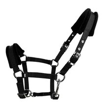 승마체험 S/M/L 조정 가능한 말 고삐 부드러운 스폰지 쿠션 승마 장비 보호 Cheval Paarden 스포츠, 01 m Black