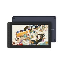 드로잉 태블릿 그래픽 패드 HUION-신상품 Kamvas 16(2021) 그래픽 드로잉 모니터 Win/MAC 및 Android 120%, 한개옵션1, 04 Blue without stand