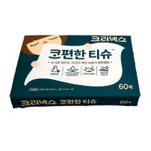 피케이글로벌 콧물 닦는 피부 저자극 티슈 세트, 4개, 60매