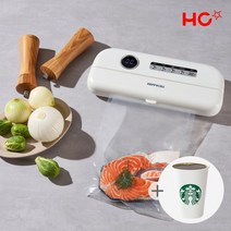 해피콜 HC해피콜 비스티브 가정용 진공포장기 휴대용 무선압축기 6종구성 세트 + 스타벅스 기프티콘 증정, 단일사이즈