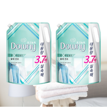 다우니 엑스퍼트 실내건조 섬유유연제 리필, 2.6L, 2개