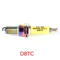 F7TC 점화 플러그 L7T DLS 발전기 잔디 깎는 기계 트랙터 로토틸러 워터 펌프 카트 농장 부품, D8TC