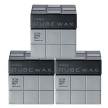 과일나라 올트라 하드매트 큐브 헤어왁스, 80g, 3개