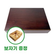 (인삼박스/인삼상자/함상자/나무상자/선물세트)[기획상품]인삼박스(고급형)-보자기증정, 인삼포장용이끼(+7.000원), 1개