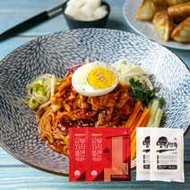 브랜드없음 반야월할매 유부자작쫄면 423g(2봉) + 수제납작만두 150g(2봉), 단품없음