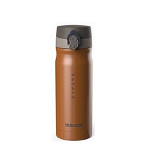 다크브라운 텀블러 350ml 원터치텀블러 보냉병 보온병, 단품