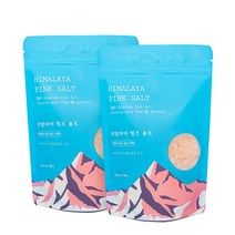 자연지애 히말라야 핑크솔트 300g / 100% 히말라야 천연암염 / 굵은소금 / 암염광산에서 채굴한 청정 소금, 2개