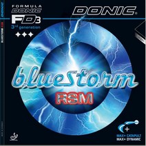 도닉 블루스톰 RSM 50도 탁구 러버, 적색