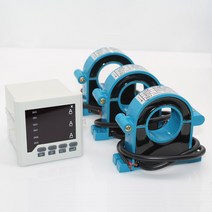 유속계 3pcs 클램프 CT 센서 AC0-50A 100A 150A 200A 400A 600A 상 전류계, 07 100A_04 120*120 미리메터