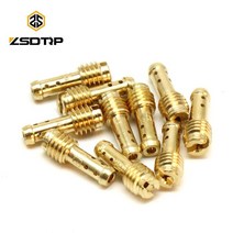 ZSDTRP MIKUNI VM/TM/TMX 기화기 유휴 제트 15-37.5 용 파일럿 8 블리드 홀 10 피스, 한개옵션0