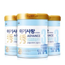 아기사랑 수 어드밴스 분유 3단계 750gx3캔, 아기사랑 수 어드밴스 분유 3단