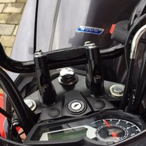 오토바이 BMW R1200GS ADV LC 32mm 핸들 메탈 라이저 클립, 블랙