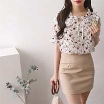 글린트21 글린트(glint)21 여자 여름 럭셔리 카라 로즈 오피스룩 데이트룩 블라우스 (7157366)