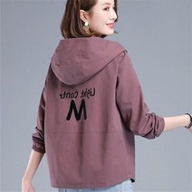 L.ONLIN SHOP여성 점퍼 아우터 바람막이 자수 빅사이즈 후드 nay62 여성자켓 바람막이 자켓 바버 여성가디건 트렌치코트