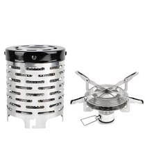 아웃도어 극난방 미니히터 텐트 히터 캠핑 스테인리스 난방 커버, 패키지 1