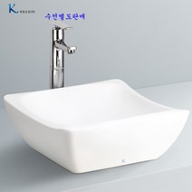 계림 탑볼세면대 L-941 자동폽업＋트랩포함, 바닥배수용아이트랩