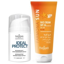[공식수입] 파모나 아이디얼 선크림 SPF50 2종 (재생+오일프리) 50ml*2종