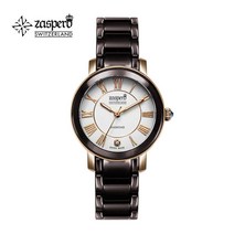 CG501-77 자스페로 ZASPERO 다이아 여성용 세라믹시계