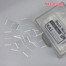 와이어메쉬 1 세트 DIY 도구 키트 메쉬 코일 저항 와이어 0.6ohm 0.13ohm RPM 2 히터 코어 재건 키트138701, As Pictures Shown 3, 03 As Pictures Shown