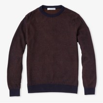 웰메이드컴 WELLMADE COM 300g 자카드 니트_G3T9