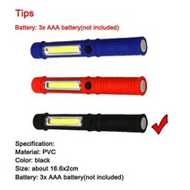 아크릴무드등 USB 충전식 손전등 마그네틱 펜 램프 핸드 토치 랜턴 COB 작업등 캠핑 자동차 수리 램프, 6.Type F