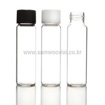 스크류캡바이알40ml(27x95), 검정