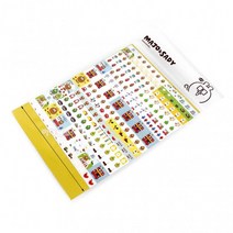 아이윙스 1000 바른손 다이어리 데코 캐릭터 스티커 (10개), 단품, 상세페이지 참조