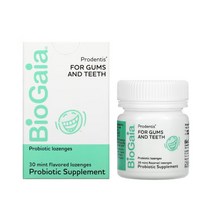 바이오가이아 프로덴티스 포 검스 앤 티스 구강 유산균 민트맛 Biogaia 프로바이오틱스 30로렌지, 1개, 기본