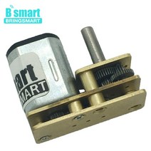 전동모터 Bringmart전기 모터 3V 6V 12V DC 후진 기어 감속기 DIY 미니 부품 마이크로 메탈 팬 자동차 보트, [07] 200rpm, [01] 3 볼트
