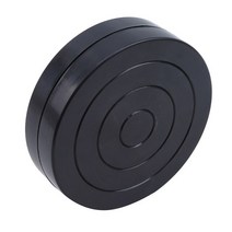 전기물레 실용적인 도자기 바퀴 회전 턴테이블 360 점토 조각 도구 직경 10cm, 01 black