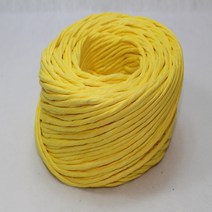 지끈나라 친환경 칼라지끈(4mm100m), 연노랑색