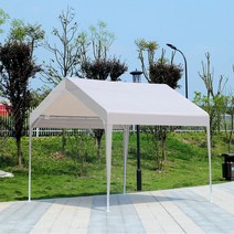 조립식 천막 쉘터 간이 차고 주차 전원주택 주차장 단독주택 야외 차양막, 바람막이단품, 조립식 바람막이 4x6M