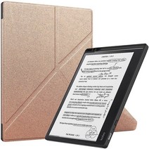 Gylint Kobo Elipsa 2E (2023 출시) 종이접기 케이스 가장 얇고 가벼운 가죽 스마트 커버 26.2cm(10.3인치) eReader용 자동 웨이크 슬립 기능, Rose Gold