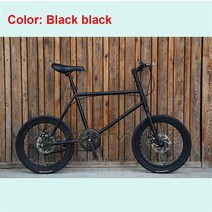 20 인치 자전거 싱글 스피드 픽시 더블 Dsic 브레이크 프리휠 프레임 미니 높이 155cm 180cm, [22] solid tires