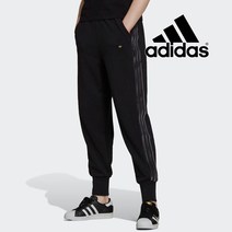 아디다스 클래식한 여자 벨벳 조거팬츠