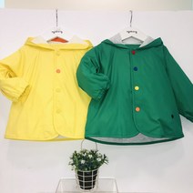 40%SALE 에뜨와 로넛점퍼 예쁜초록~예쁜노랑 ~ 봄봄 바람막이 점퍼입니다~~