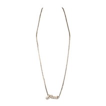 [펜디] [중고 명품] 골드 스틸 로고 여성 목걸이 PC0169 AC00 007