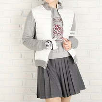[MM스포츠]여성 겨울 골프 방풍 바람막이 니트 패딩 자켓