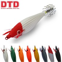 DTD 풀 컬러 글라보크 글라복 바다 선상 한치 화살촉 오징어 갑오징어 쭈꾸미 슷테 에기 루어, 풀 컬러 글라보크 2.5 화이트